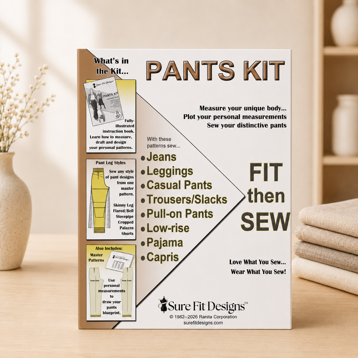 Pants Master Pattern Kit — Sew Pants That Fit