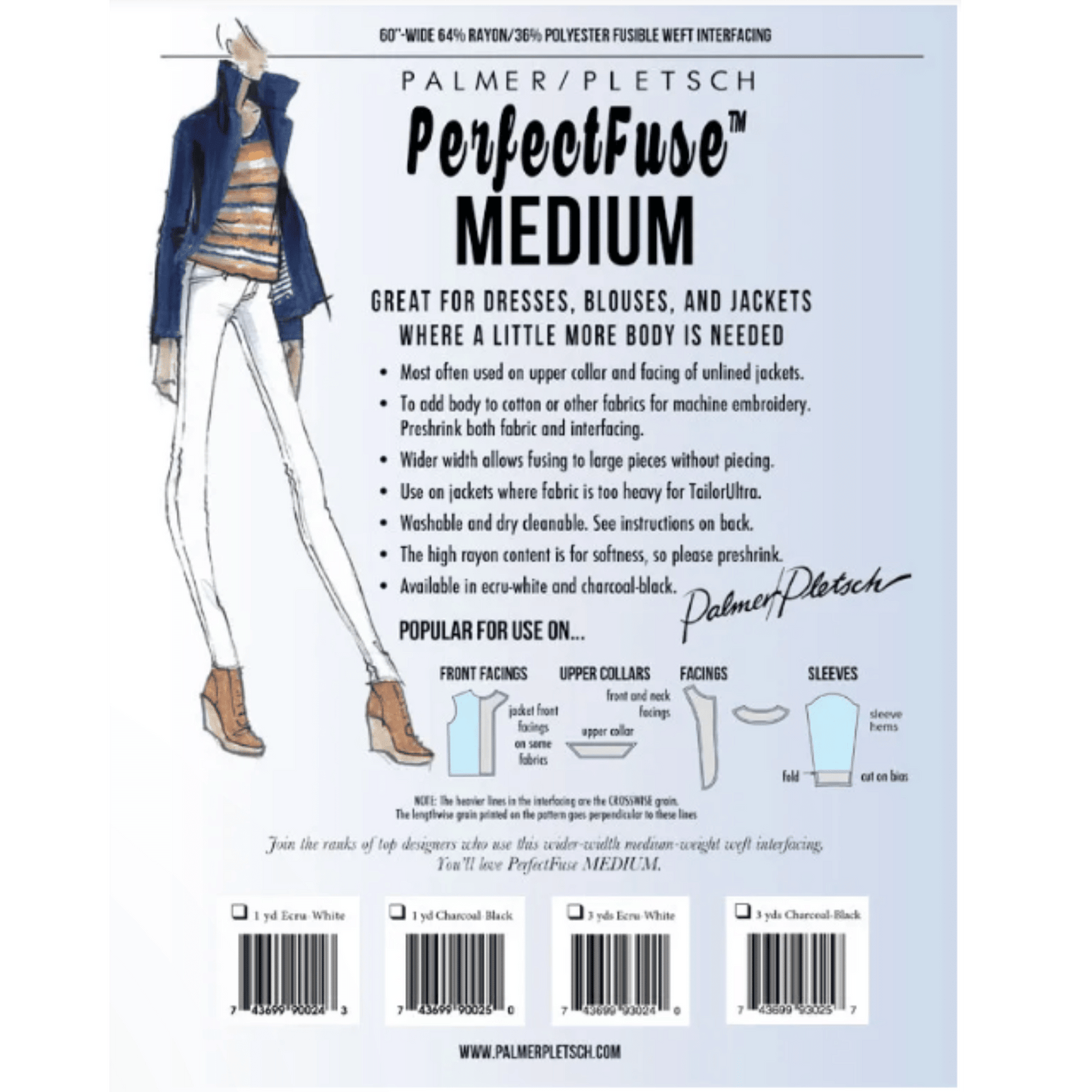 PerfectFuse Medium Fusible Interfacing