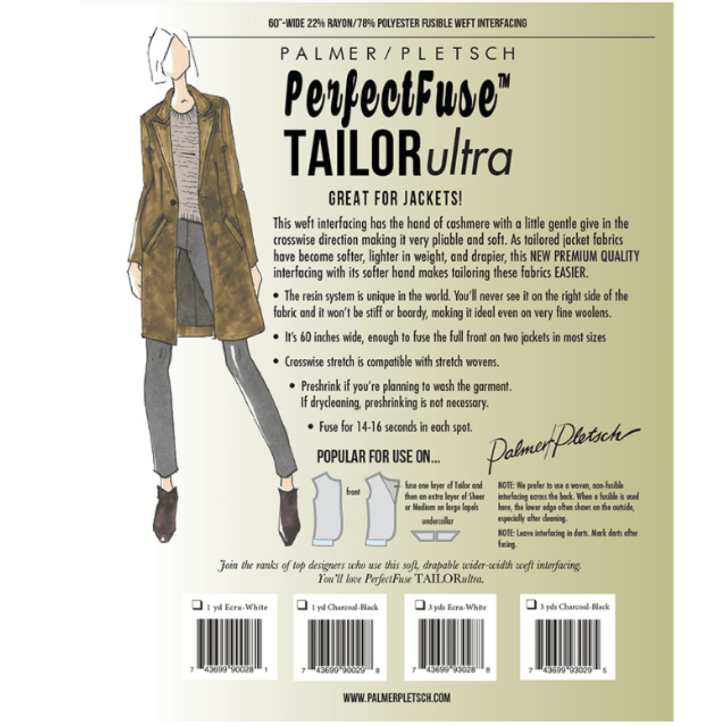 PerfectFuse Tailor Ultra Fusible Interfacing