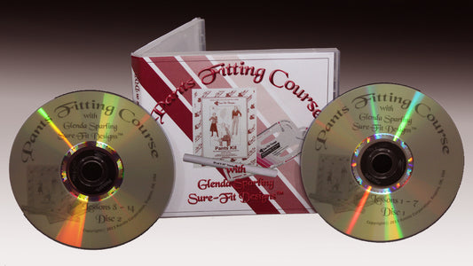 A DVD from Sure Fit Designs titled Pants Fitting Course