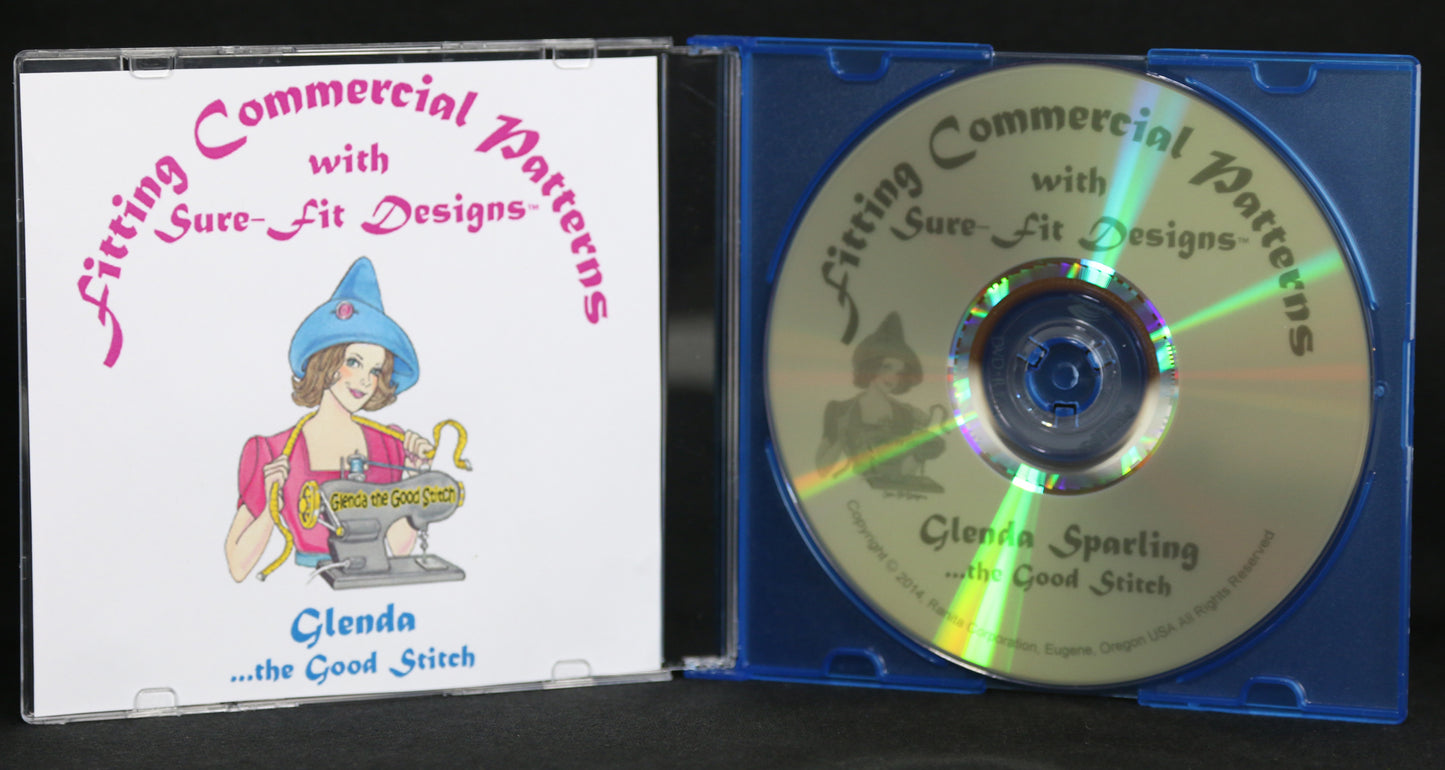 A DVD teaching Fitting Commercial Patterns with Sure Fit Designs