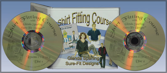 A DVD from Sure Fit Designs titled Shirt Fitting Course