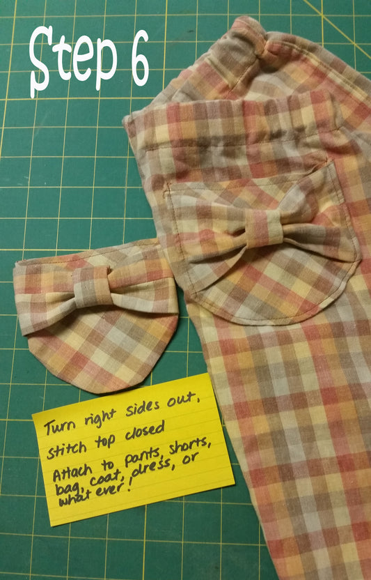 Cutest Bow Pocket...Learn How!