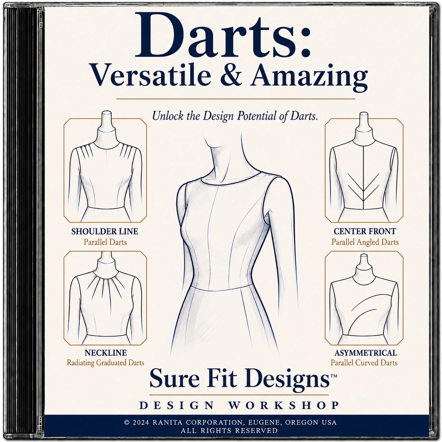 A DVD titled Darts: Versatile & Amazing from Sure Fit Designs
