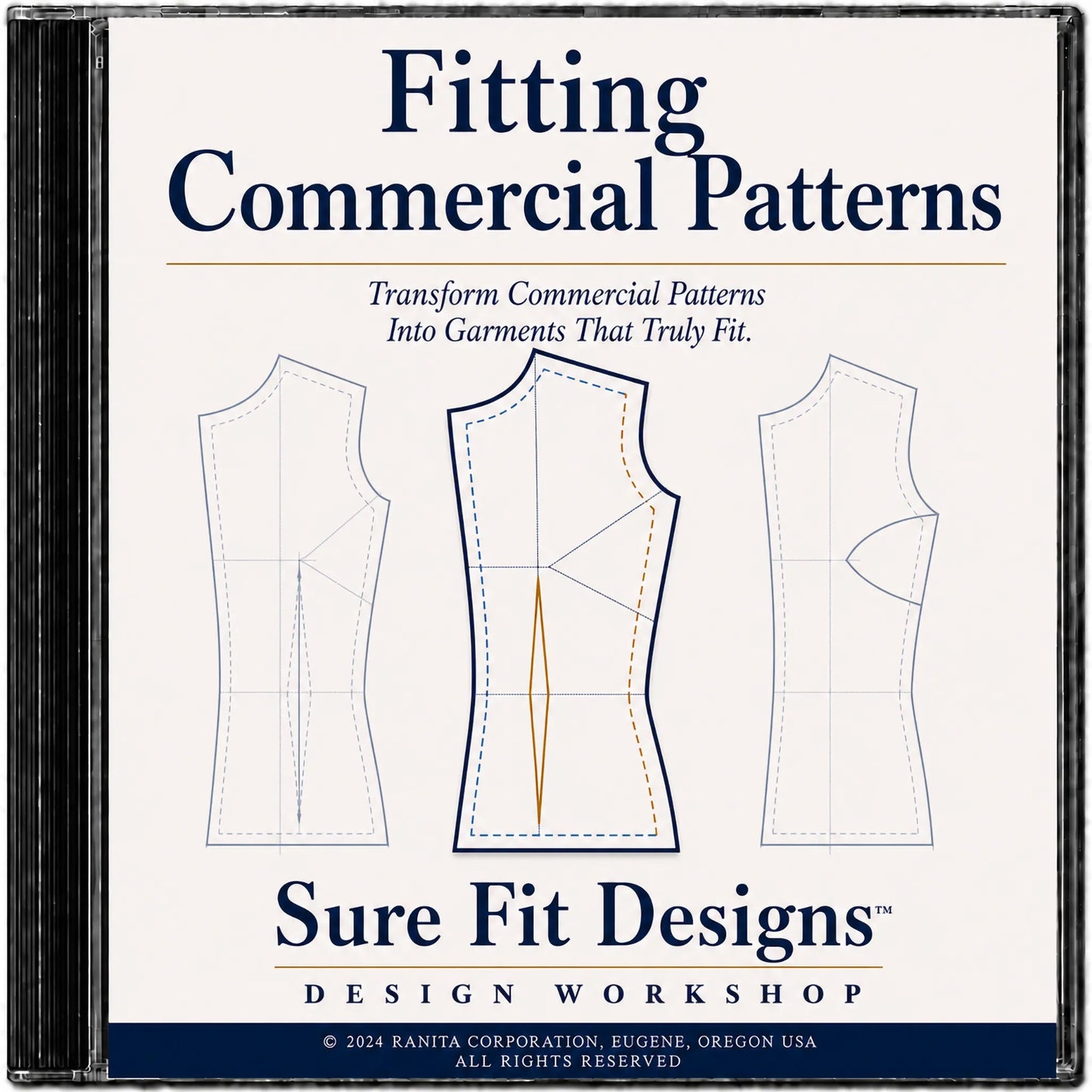 A Fitting Commercial Patterns DVD from Sure Fit Designs 