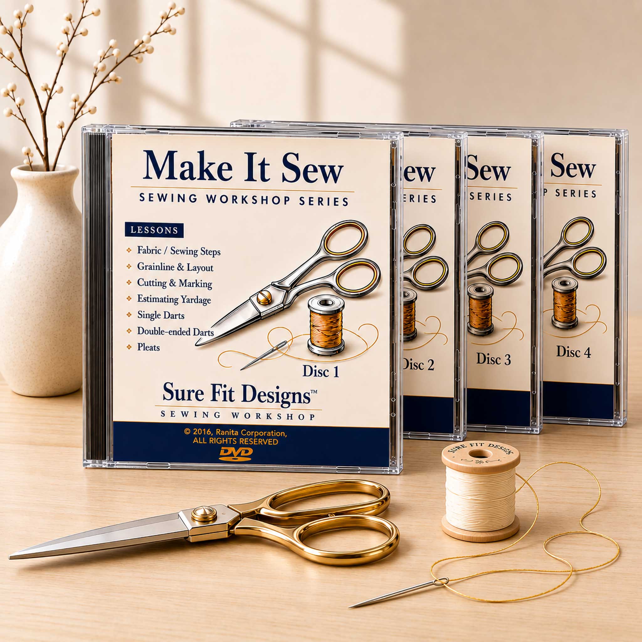 Disc Editor Sewing Make It Sew | Garment Sewing Workshop | Sure Fit Designs – Sure-Fit Designs
