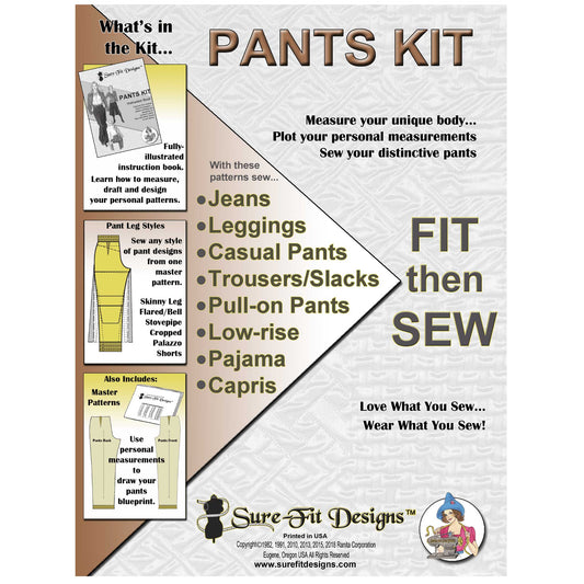 Pants Master Pattern Kit — Sew Pants That Fit | Sure Fit Designs