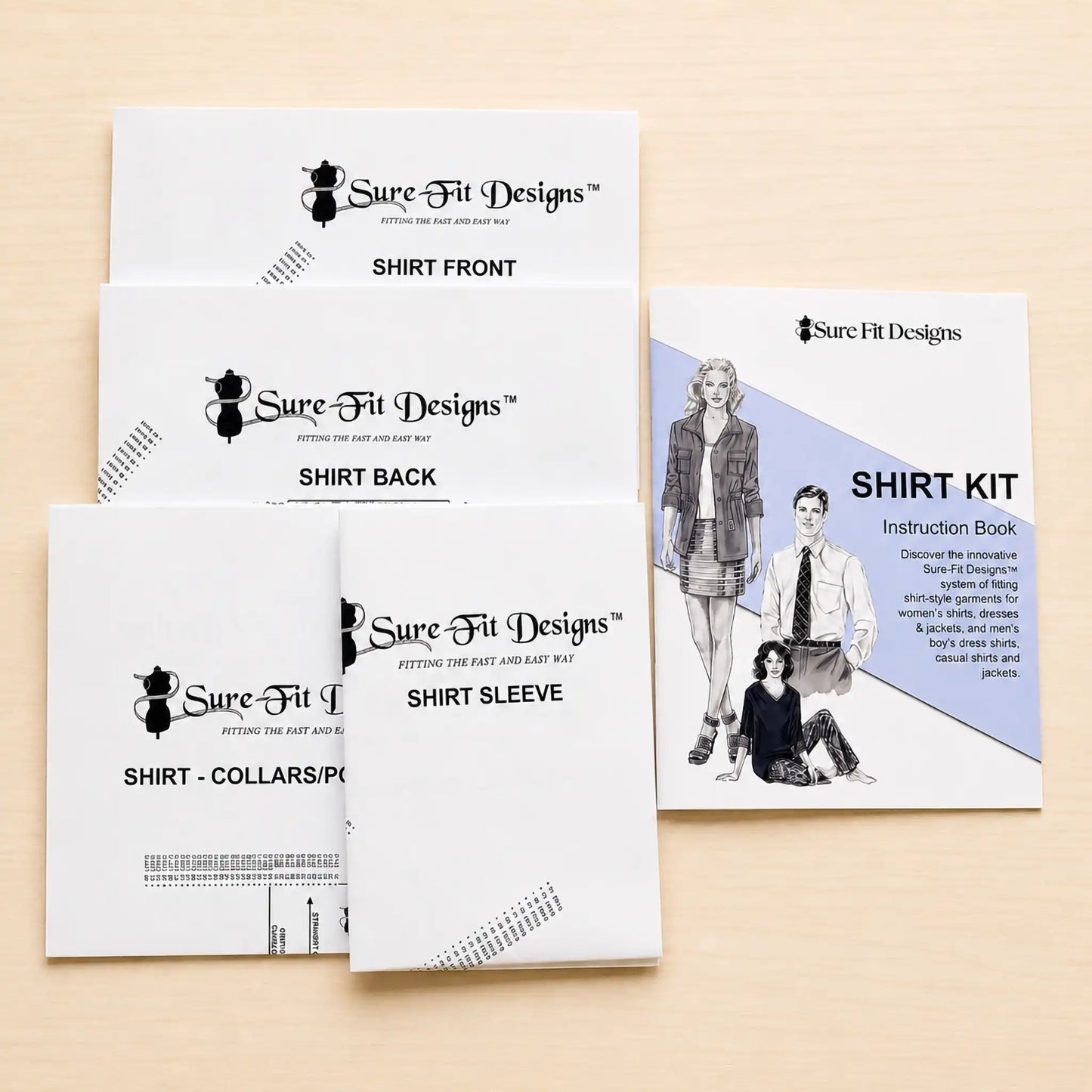 Shirt Master Pattern Kit | Custom Fit Sewing