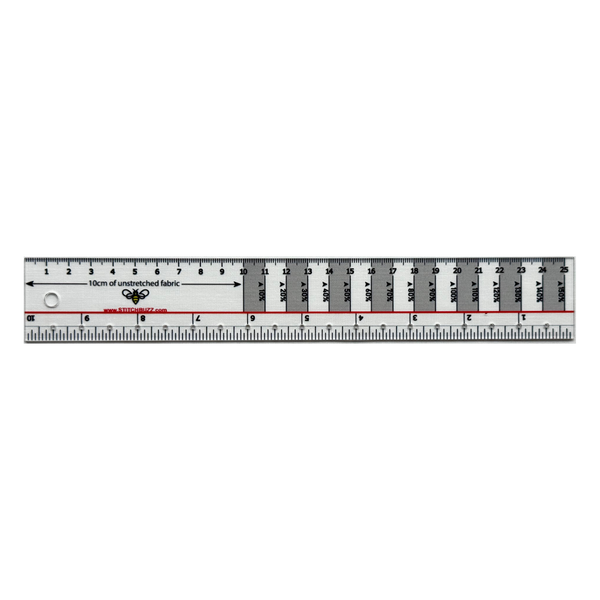 Stretch Ruler — Knit Fabric Stretch Measuring Tool – Sure-Fit Designs