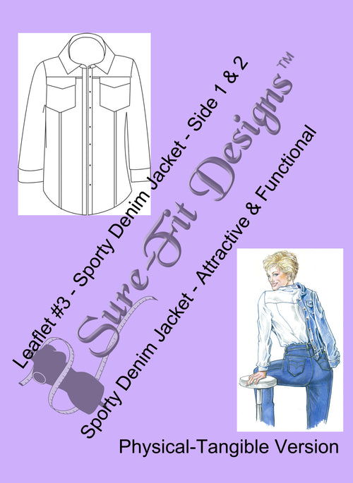 Fashion Leaflet #3 Sporty Denim Jacket