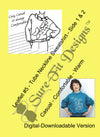 Fashion Leaflet #5 Tube Neckline Sweatshirt - Digital Version